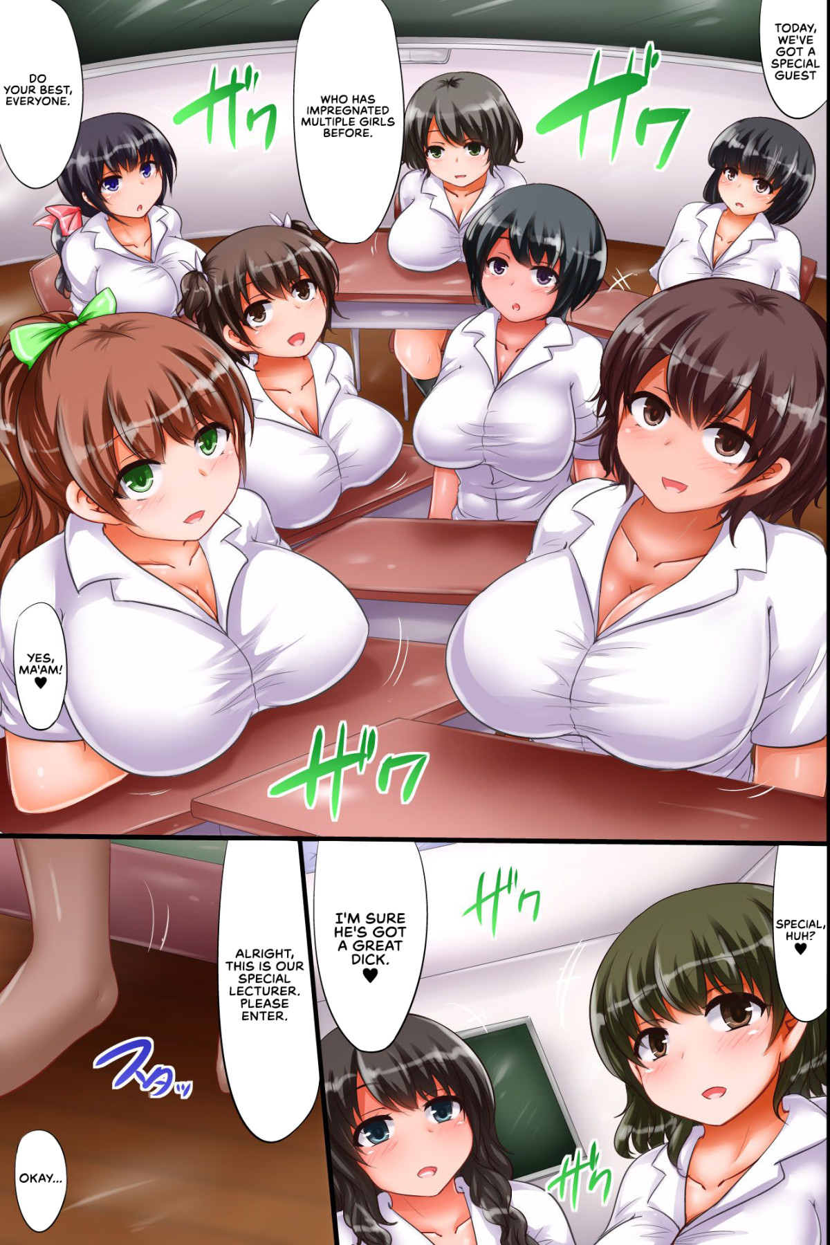 Hentai Manga Comic-The Impregnation Nurse's Sex Education Mating Lesson-Read-3